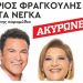 Ακυρώνεται η μουσική παράσταση του Μάριου Φραγκούλη και της Γιώτα Νέγκα