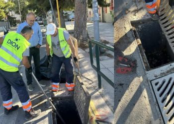 Ξεκίνησαν από νωρίς οι εργασίες καθαρισμού των φρεατίων στο Ηράκλειο