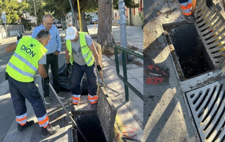 Ξεκίνησαν από νωρίς οι εργασίες καθαρισμού των φρεατίων στο Ηράκλειο