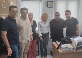 Επίσκεψη αντιπροσωπείας του ΣΥΡΙΖΑ-ΠΣ στον Δήμο Παπάγου-Χολαργού