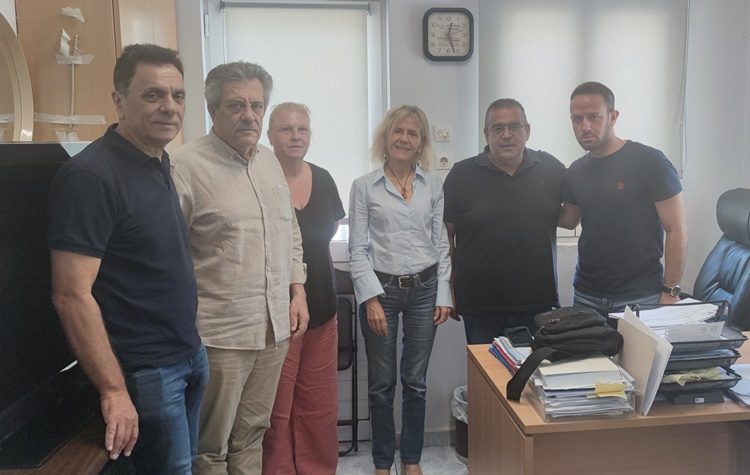 Επίσκεψη αντιπροσωπείας του ΣΥΡΙΖΑ-ΠΣ στον Δήμο Παπάγου-Χολαργού