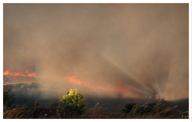 Ι. Αμπαρτζίδης: «Η φωτιά μαίνεται ανεξέλεγκτα, πηγαίνει προς Ραπεντώσα»