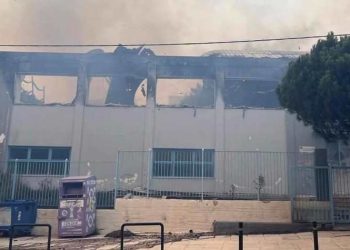 Φωτιά: Κάηκε το κλειστό γυμναστήριο Νέας Πεντέλης