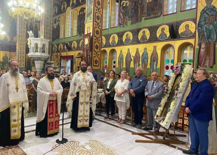 Με λαμπρότητα γιορτάστηκε η μνήμη της Αγίας Ευφημίας στη Νέα Χαλκηδόνα