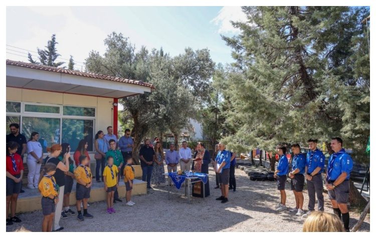 Στον αγιασμό του 3ου Συστήματος Αεροπροσκόπων Αμαρουσίου