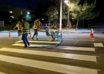 Ξεκίνησε το έργο αποκατάστασης διαβάσεων στους δρόμους