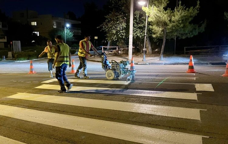 Ξεκίνησε το έργο αποκατάστασης διαβάσεων στους δρόμους
