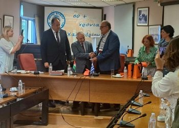 Στο Χαλάνδρι ο δήμαρχος της παλαιστινιακής πόλης Ναμπλούς