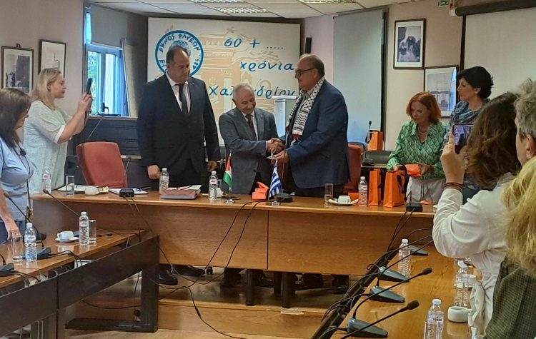 Στο Χαλάνδρι ο δήμαρχος της παλαιστινιακής πόλης Ναμπλούς