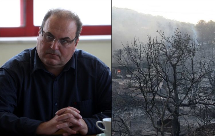 Σ. Ρούσσος: «Xρειάζονται πόροι και δυνάμεις για την αποκατάσταση της καταστροφής»