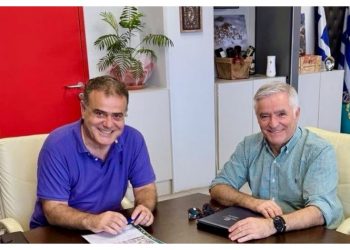 Συνάντηση Αηδόνη με τον Δήμαρχο Παιανίας