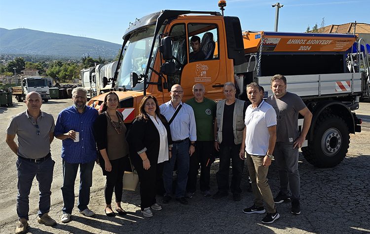 Ένα πολυμηχάνημα στην υπηρεσία της πολιτικής προστασίας του Δήμου