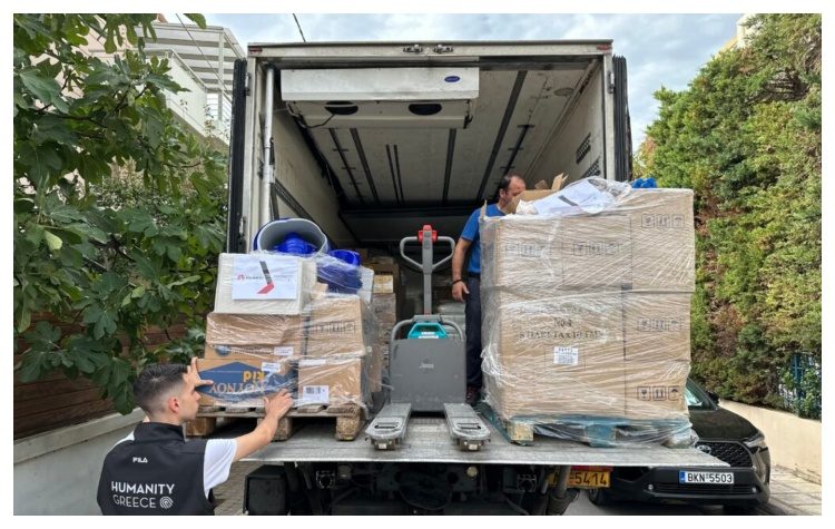Humanity Greece: Τρόφιμα και είδη πρώτης ανάγκης στο Κοινωνικό Παντοπωλείο του  Δήμου προσέφερε η ΗUAWEI