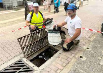 Kάδοι αντιρύπανσης του Δήμου σε φρεάτια