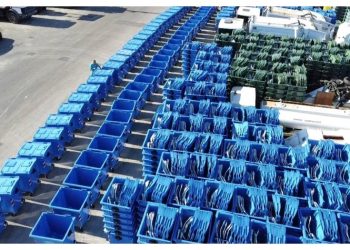 Άλλους 732 κάδους ανακύκλωσης παρέλαβε ο Δήμος Αμαρουσίου