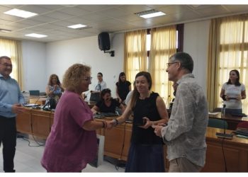 Εκπαιδευτικούς από Γαλλία, Πορτογαλία και Βουλγαρία υποδέχτηκε στο Δημαρχείο η Νατάσσα Κοσμοπούλου