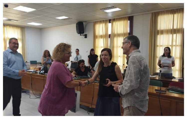 Εκπαιδευτικούς από Γαλλία, Πορτογαλία και Βουλγαρία υποδέχτηκε στο Δημαρχείο η Νατάσσα Κοσμοπούλου