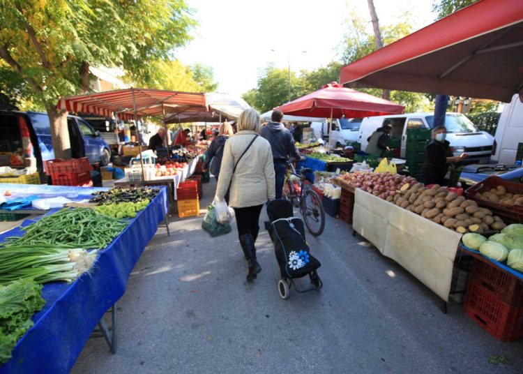 Το πρόβλημα μιας λαϊκής αγοράς…