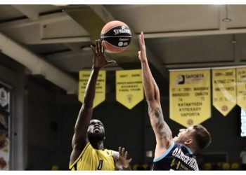 Stoiximan GBL: Δυσκολεύτηκε αλλά πήρε το πρώτο «ροζ» φύλλο της χρονιάς το Μαρούσι