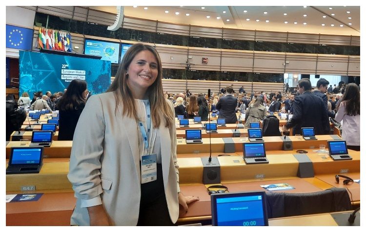 Στις διεργασίες της Ε.Ε. για Πολιτική Συνοχή η δημοτική σύμβουλος Αμαρουσίου Μάντυ Ρώτα