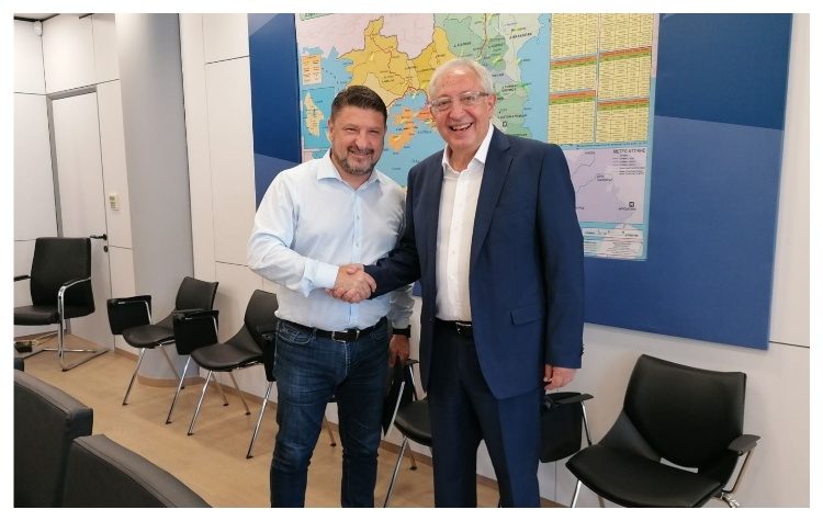 Συνάντηση Αμπατζόγλου – Χαρδαλιά δίχως νεότερα για το ρέμα Σαπφούς