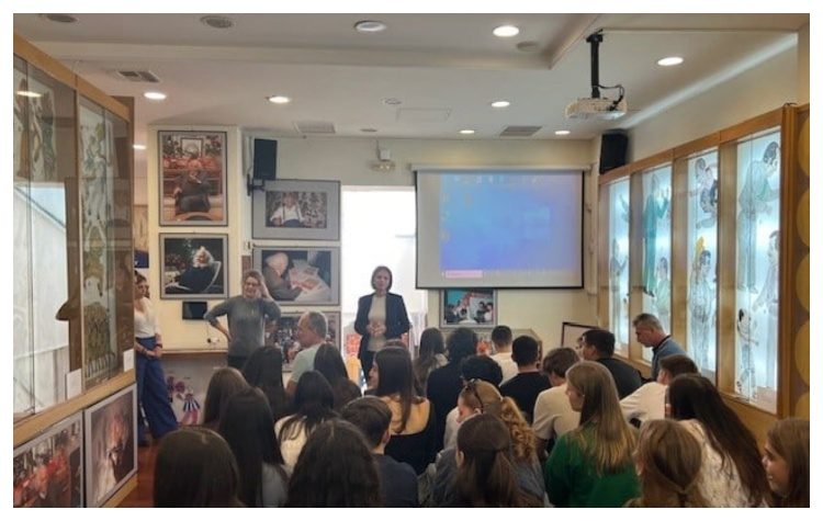 Επίσκεψη μαθητών του σχολείου St. Joseph των Βρυξελλών στο Μαρούσι