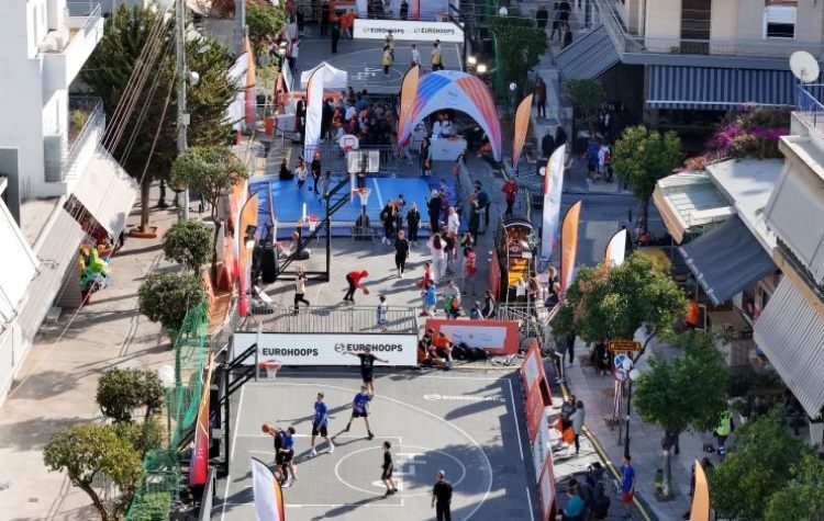 Η Νέα Ιωνία υποδέχθηκε το μπάσκετ 3Χ3 στην «καρδιά» της πόλης