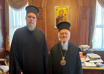 Υποδοχή του Οικουμενικού Πατριάρχη Βαρθολομαίου στην Ι.Μ. Νέας Ιωνίας