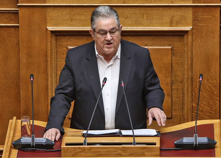 Κουτσούμπας: Το ΚΚΕ κάθετα αντίθετο στη συνεχιζόμενη εμπλοκή της Ελλάδας στους ιμπεριαλιστικούς πολέμους