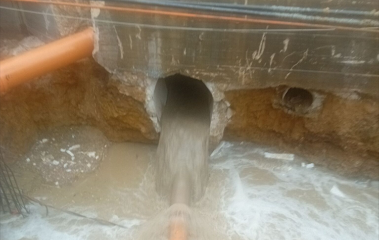 Πρώτο τεστ απόλυτα θετικό για το αντιπλημμυρικό έργο στη Νέα Φιλαδέλφεια