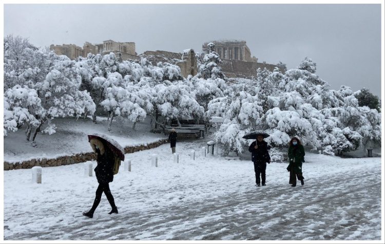 Έκτακτο δελτίο επιδείνωσης καιρού από την ΕΜΥ: Βροχές, καταιγίδες και χιόνια