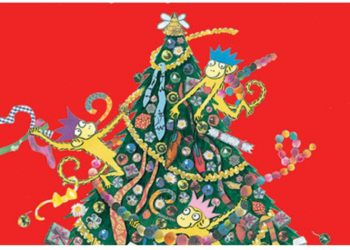 Χριστούγεννα με τα τρία μαϊμουδάκια