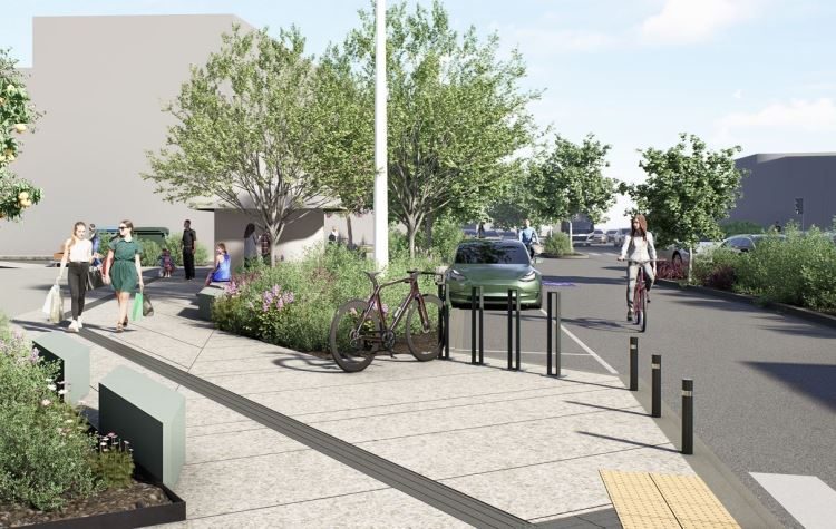 Αλλάζει όψη ο παράδρομος της Λεωφόρου Μεσογείων