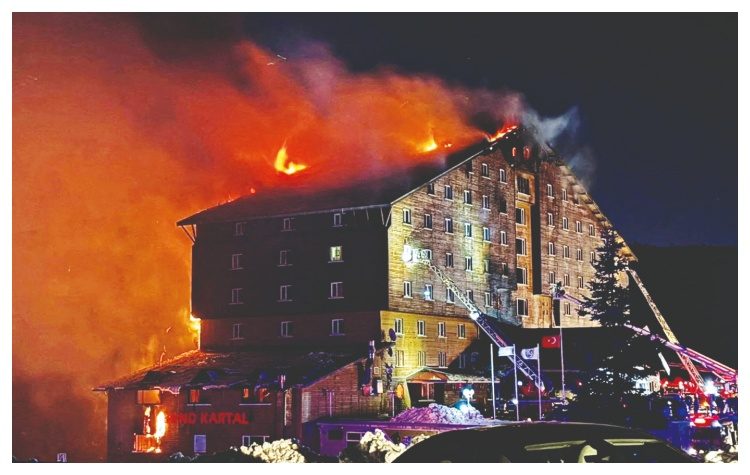Τουρκία: Πύρινη τραγωδία, βαρύ πένθος