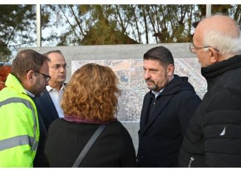 Αν. Αττική: Αυτοψία Χαρδαλιά στην έναρξη του αντιπλημμυρικού έργου στο ρέμα Κόρμπι