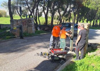 Αποκατάσταση των βανδαλισμών στο Ψυχικό