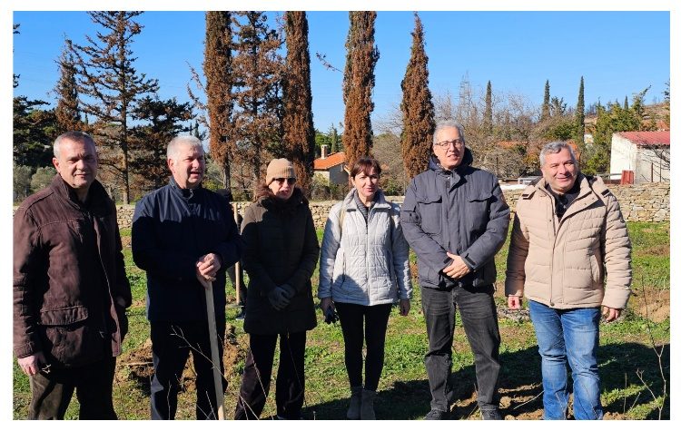 Νέα αναδάσωση στην Μονή Πεντέλης παρουσία Βλάσση Σιώμου