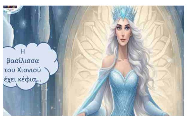 Η «Βασίλισσα του Χιονιού» …είχε κέφια!