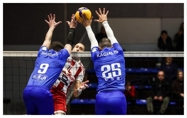 Volley League: «Λύγισε» στο τάι μπρέικ η Κηφισιά, ήττα στο Ζηρίνειο από τον Ολυμπιακό