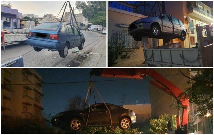 Συνεχίζεται η «μάχη» της απομάκρυνσης των εγκαταλελειμμένων οχημάτων