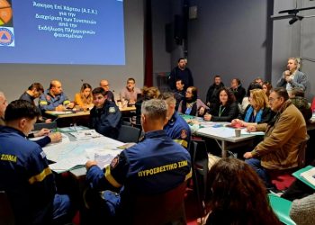Επί… τάπητος η διαχείριση πλημμυρικών φαινομένων