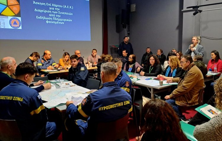 Επί… τάπητος η διαχείριση πλημμυρικών φαινομένων