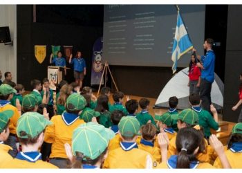 Τις πίτες τους έκοψαν το 3ο Σύστημα Αεροπροσκόπων και το 2ο Σύστημα Προσκόπων Αμαρουσίου