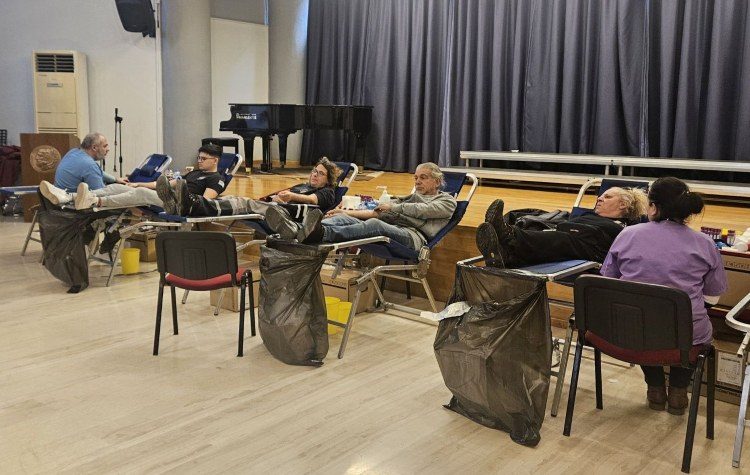 Πιστοί στο ραντεβού τους οι εθελοντές αιμοδότες στο Ηράκλειο