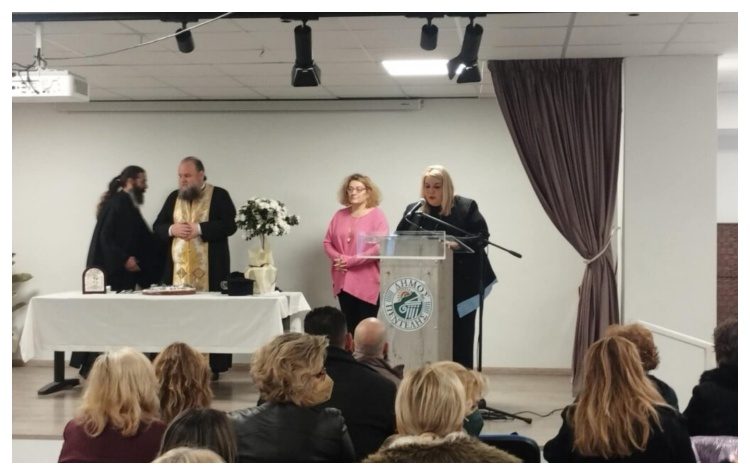 Δεσμεύσεις Νατάσσας Κοσμοπούλου στην κοπή της πίτας του Τμήματος Παιδείας του Δήμου Πεντέλης