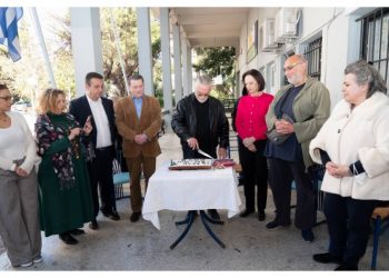 Στην κοπή πίτας του συλλόγου «Ο Άγιος Κωνσταντίνος» εκπροσωπήθηκε ο Δήμος Αμαρουσίου