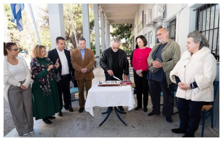 Στην κοπή πίτας του συλλόγου «Ο Άγιος Κωνσταντίνος» εκπροσωπήθηκε ο Δήμος Αμαρουσίου