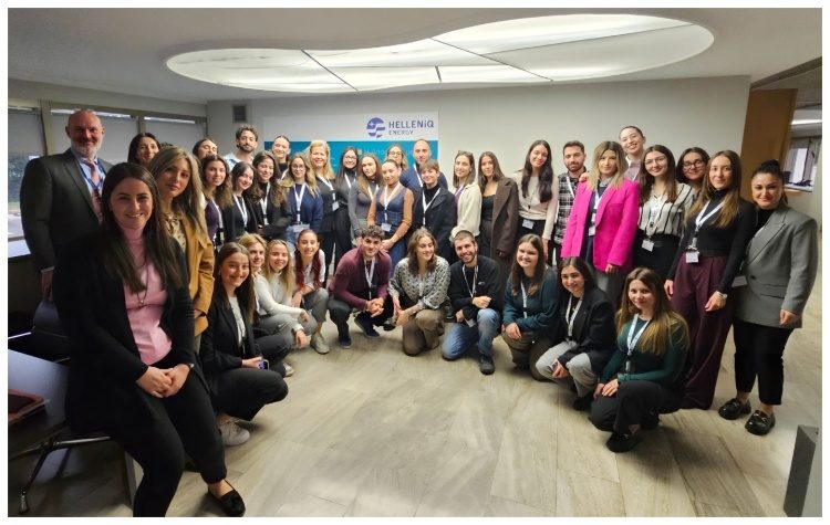 Η HELLENiQ ENERGY φιλοξένησε μεταπτυχιακούς σπουδαστές του ΟΠΑ