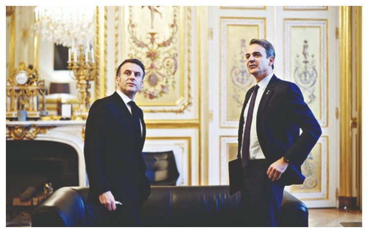 Μητσοτάκης- Μακρόν: Ελλάς - Γαλλία και Τουρκία