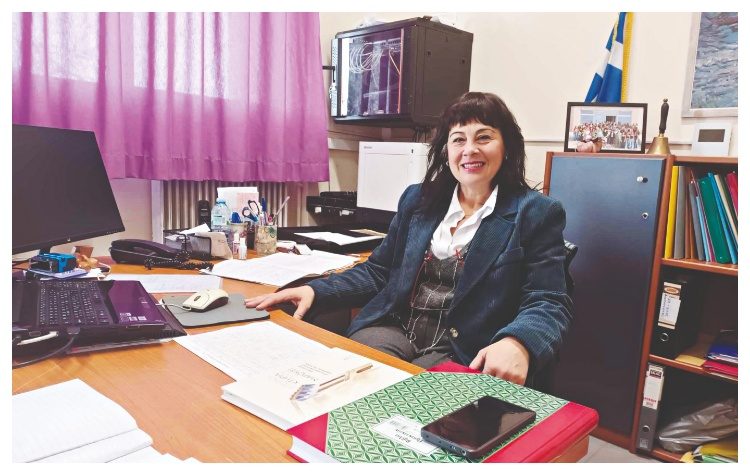 Βασιλική Δεριζιώτη στην «Α»: «Προσπαθούμε να αναδείξουμε τη μεγάλη ιστορία του σχολείου μας»